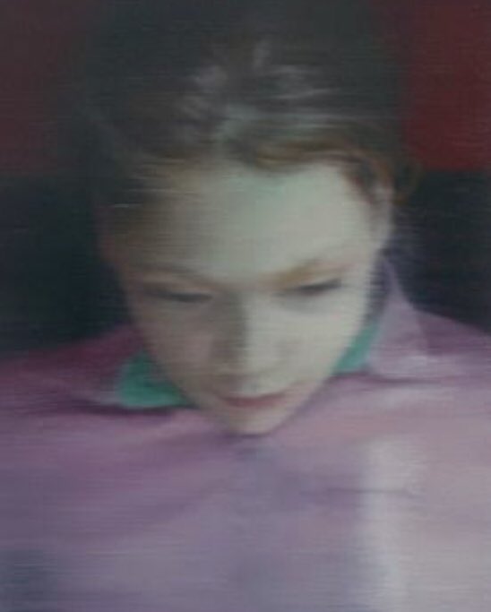 ArtsCabinet's tweet photo. Ella: despite not wanting to.

Gerhard Richter captures the soul and character of his daughter in 2007 https://t.co/kj8FZQRHzP
