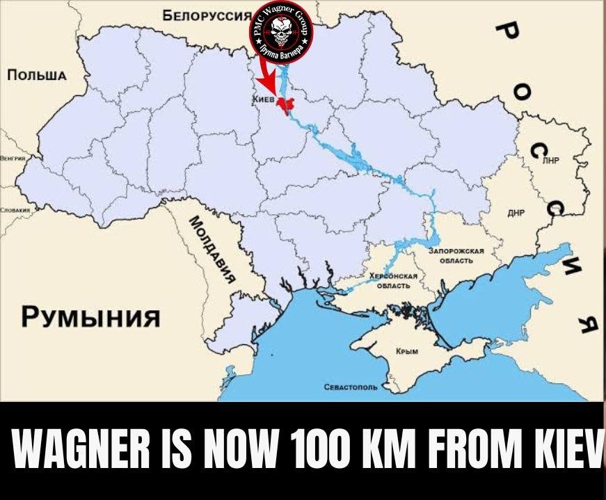 itswpceo's tweet photo. @MarioNawfal Breaking: Wagner Group is now stationed in Belarus, very close to Kyiv (the capital city of Ukraine.) https://t.co/8eXrloOoMC