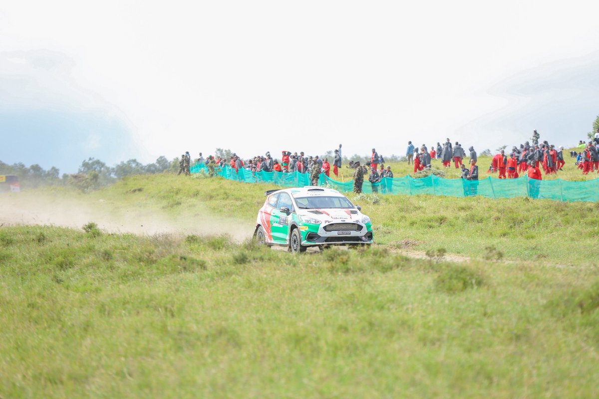 Good afternoon from Hells Gate National Park 🤗 Tuko set for day 5 of the #WRCSafariRally as we continue to support and celebrate the #TeamSafaricom drivers.  #MPESAGlobalPay #TheWorldIsYours