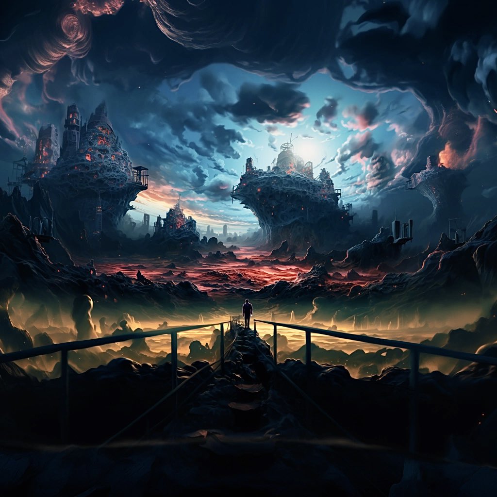 Can’t sleep #midjourney #aiart #aiartwork #ai #art