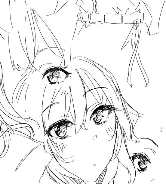目が肥えてスランプなので、この機に目の描き方ちょっと見直してみようとかそういうやつ。