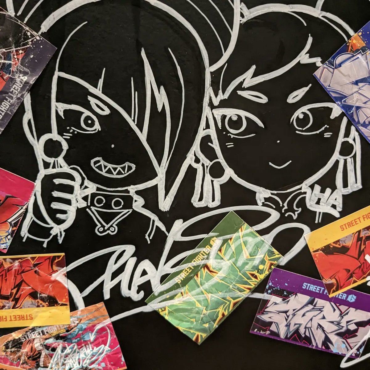 takaNakayama's tweet photo. ストリートファイター展の思い出。 https://t.co/MLHdNFbkXa