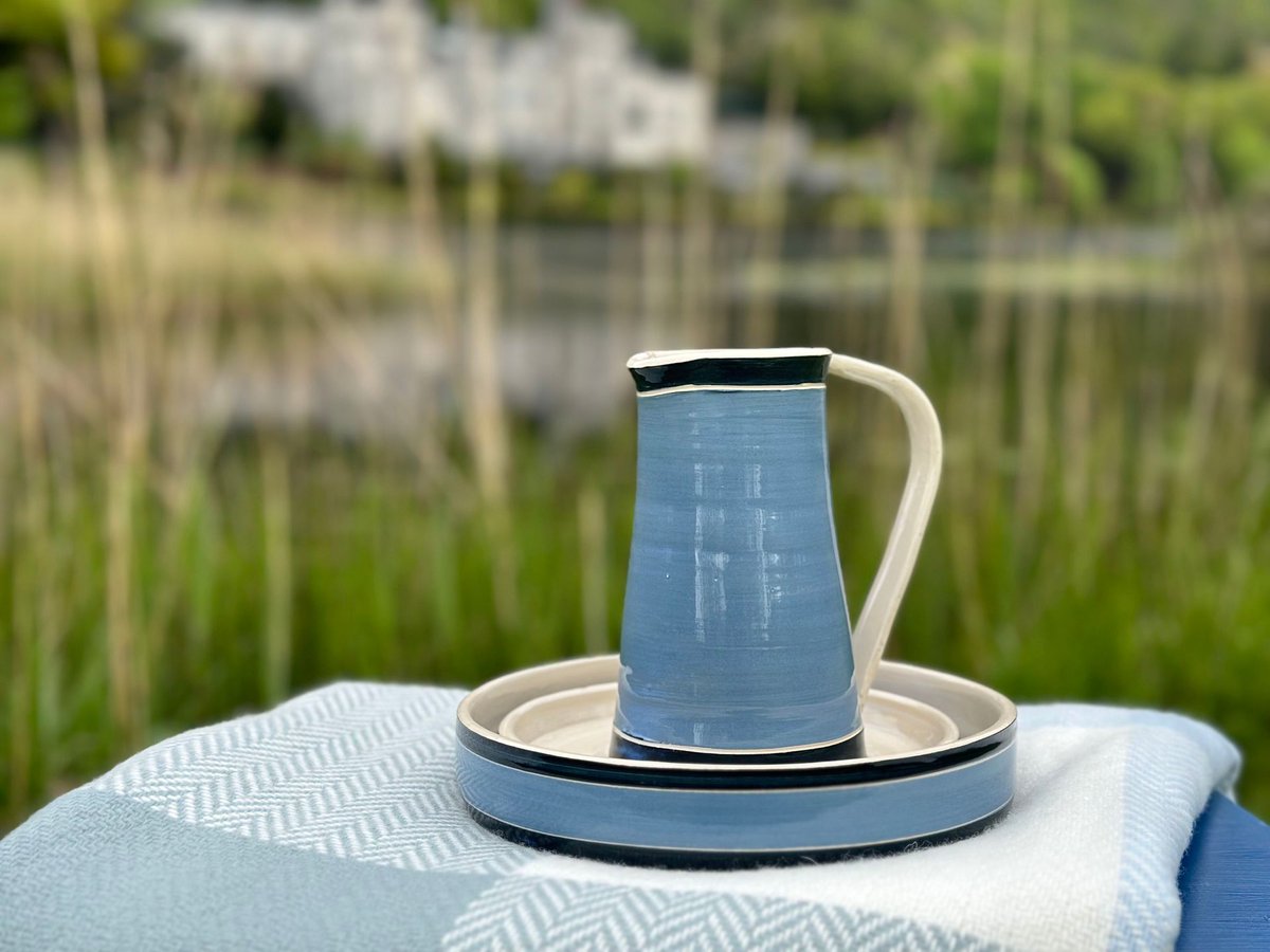 Kylemore's tweet photo. Have you got your hands on the Reflections Range yet? Inspired by the serene reflection of Kylemore Abbey in Pollacappul Lake. Each piece carefully handcrafted in the Kylemore Pottery Studio, find them in the Kylemore Craft & Design Shop!
#KylemoreAbbey #ReflectionsRange https://t.co/hUZmDTObK8