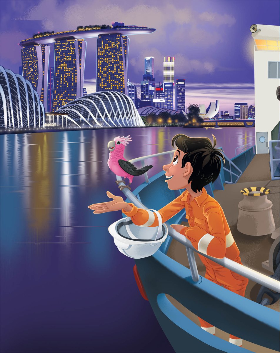 To all fellow #seafarers, Happy #DayoftheSeafarer ⚓️⚓️💛💛
Doing our vital job, we advance forward, caring + protecting
#WillytheSailor