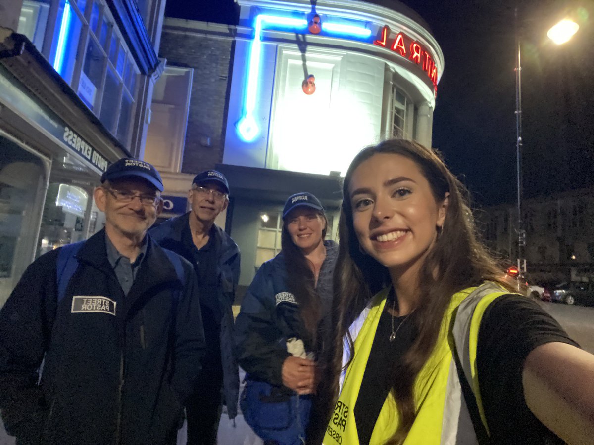 It was great to join the Stamford Street Pastors on a patrol last night and see all the great work they do
