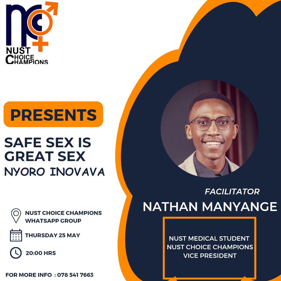 As a club, we hold weekly online and physical dialogues on youth ,SRHR, and more. We invite well informed people i.e internal students and external guests to educate NUST students on relevant issues. We're open to working with anyone and everyone for the benefit of young people.