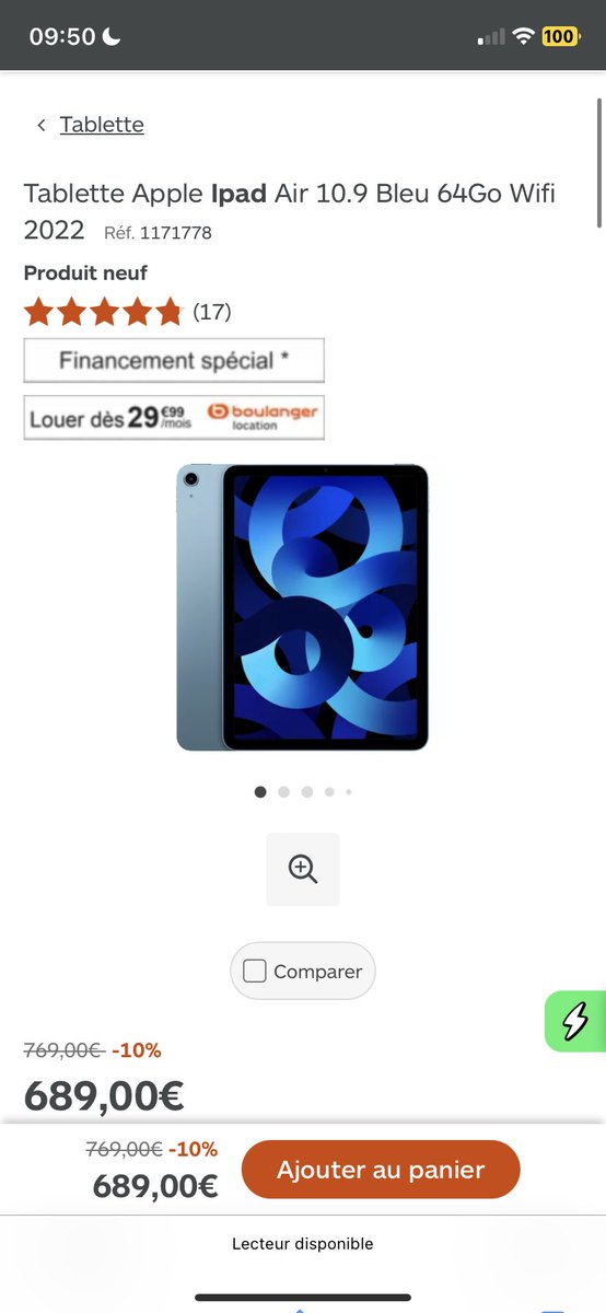 Ceux qui ont l’ipad air (5ieme génération), je voulais savoir si dessus on avais photoshop ? (pour ceux qui l’ont) savoir si les photos y’a tout de disponible, si tout fonctionne pour les modifier ? 
Merci 🙏🏻 #iPad #IPadAIR