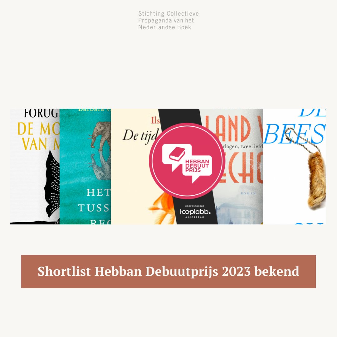 De shortlist van de <a href="/Hebbannl/">Lezerscommunity Hebban.nl</a> Debuutprijs is bekend! Nu buigt een vakjury van recensenten, boekverkopers, bibliotheekmedewerkers en Hebbanredacteuren zich over de titels. De winnaar wordt bekendgemaakt op 1 september tijdens het Debutantenbal. Lees meer: cpnb.nl/nieuws/shortli…