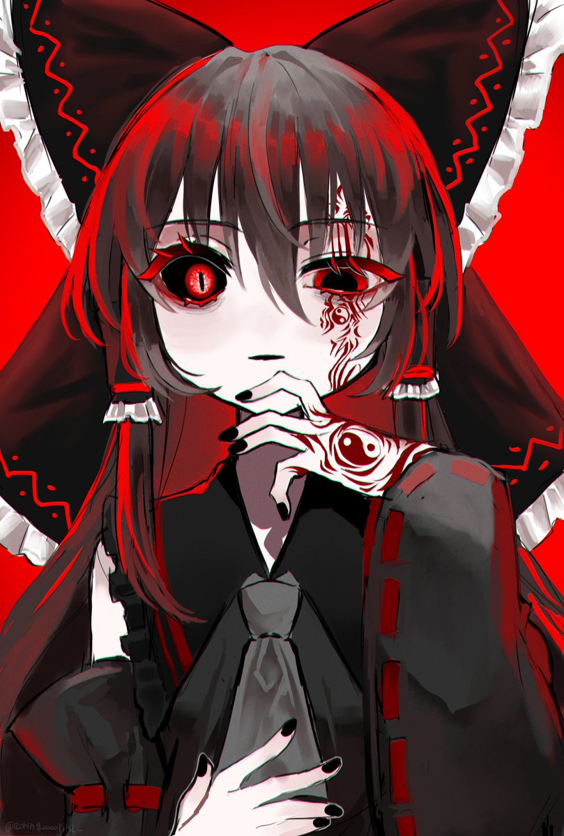 70日目　禍霊夢
#東方Project 
#100日チャレンジ