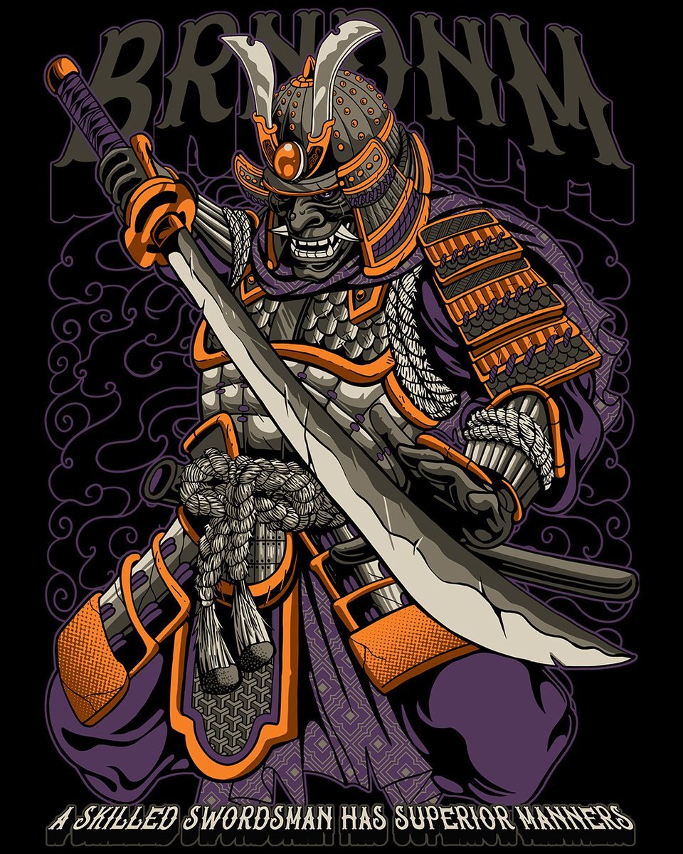 Emmanue81735935's tweet image. Check out new work on my @Behance profile: &quot;SAMURAI WARRIOR&quot; be.net/gallery/173876…
#artforsale #premadedesign #tshirtdesignforsale #designforsale