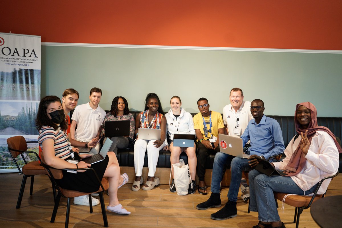 IOA_Official's tweet photo. Working groups during the 63rd IOA Session for Young Olympic Ambassadors
#IOA
#IOAsessions
#YOA2023
#Olympicstudies https://t.co/0x7zFU5LbR