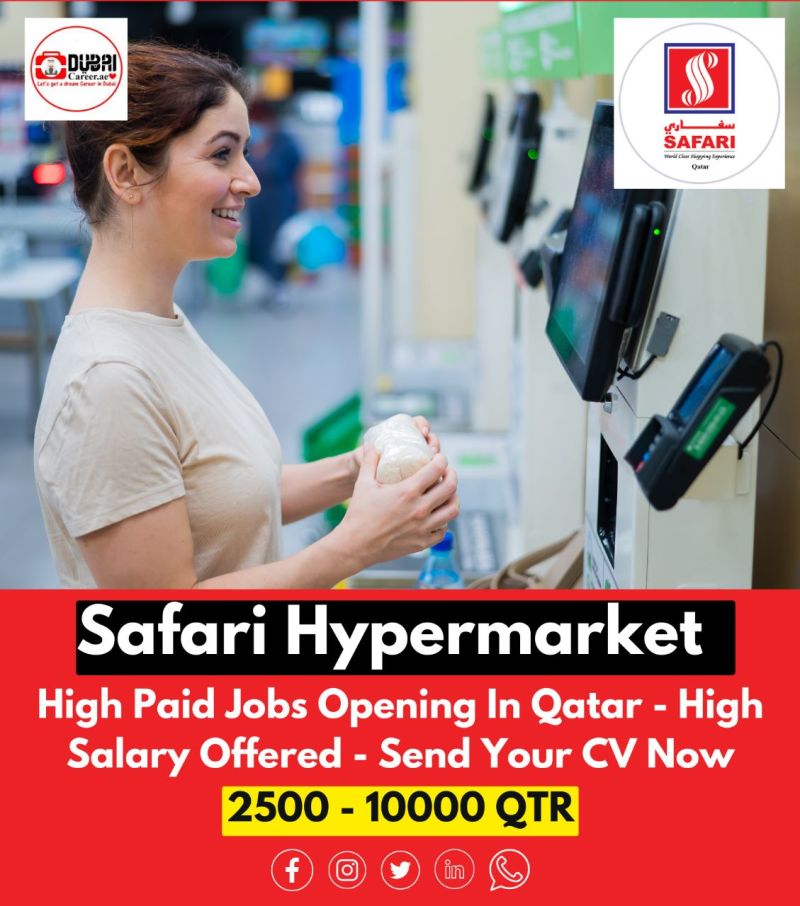 Safari Hypermarket Jobs – Get Hired Now - Apply Instantly 
⭐ Click Here To Apply 👉 lnkd.in/d8yejVxp

#jobsinuae #jobsindubai #career #uaejobseekers #uaerecruitment #uaecareers #remotework #hybridjobs #remoteopportunity #remotejobs