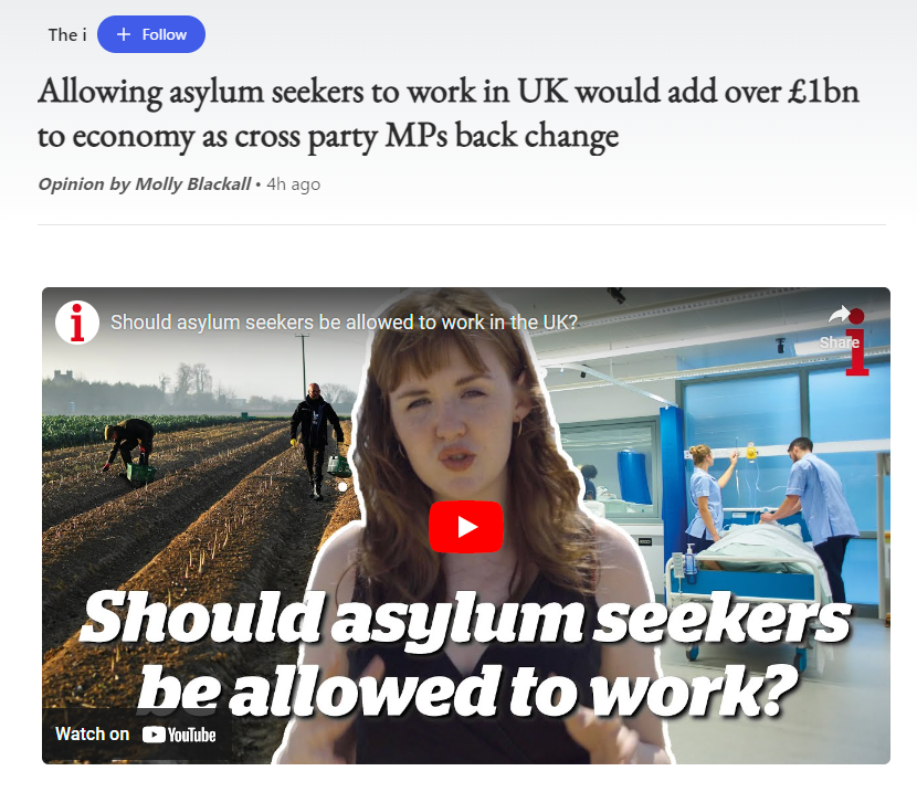 NeilUKIP's tweet image. The #LibLabCon establishment would say that, wouldn&apos;t they? Allowing asylum seekers to work in UK will only act as a pull factor. It would encourage more to come. #JoinUKIP and #VoteUKIP We must fight it!
