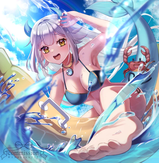 ざぶーん! #Skeb #commission