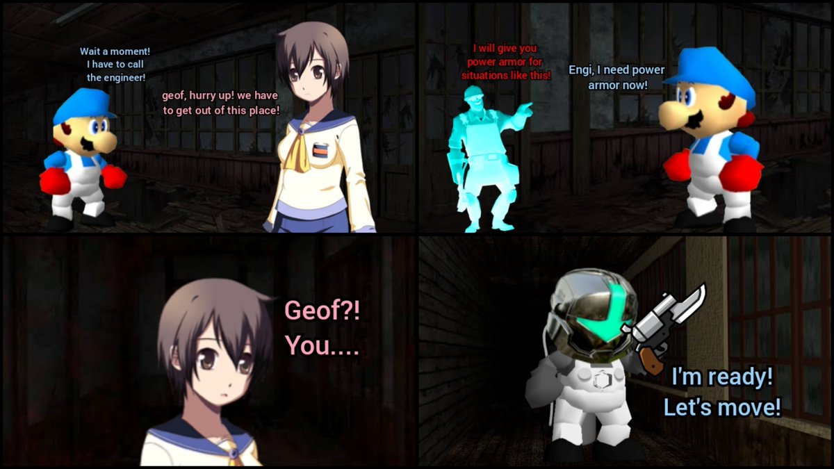 Random comics (28) 
#sm64 #spongebob #Splatoon #TF2 #Neptunia #Nickelodeon #parody #crossover #comics #comedy #Castle #animegirl 
#GenderSwap #breadwinner #corpseparty #powerarmor