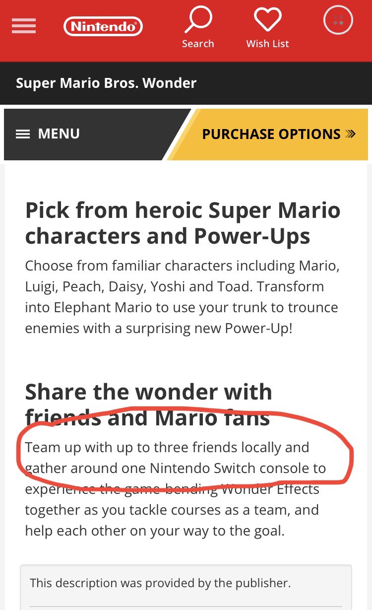 Contendo on X: I've been watching the Super Mario Bros Wonder trailer so  many times. I seriously hope Nintendo adds Online Multiplayer to the game  soon. Because, I sure hope it won't