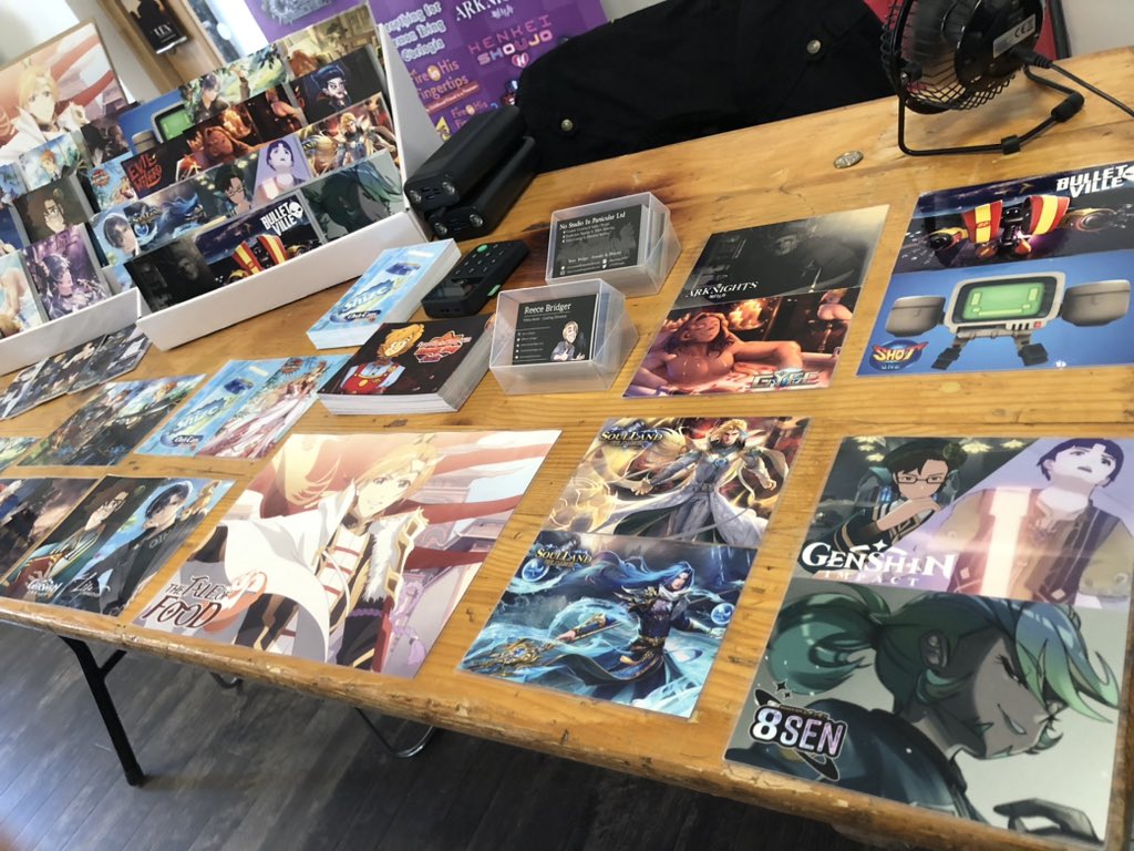 Reece Bridger Norwich Anime & Gaming Con on Twitter hang out at my table, Norwich Anime