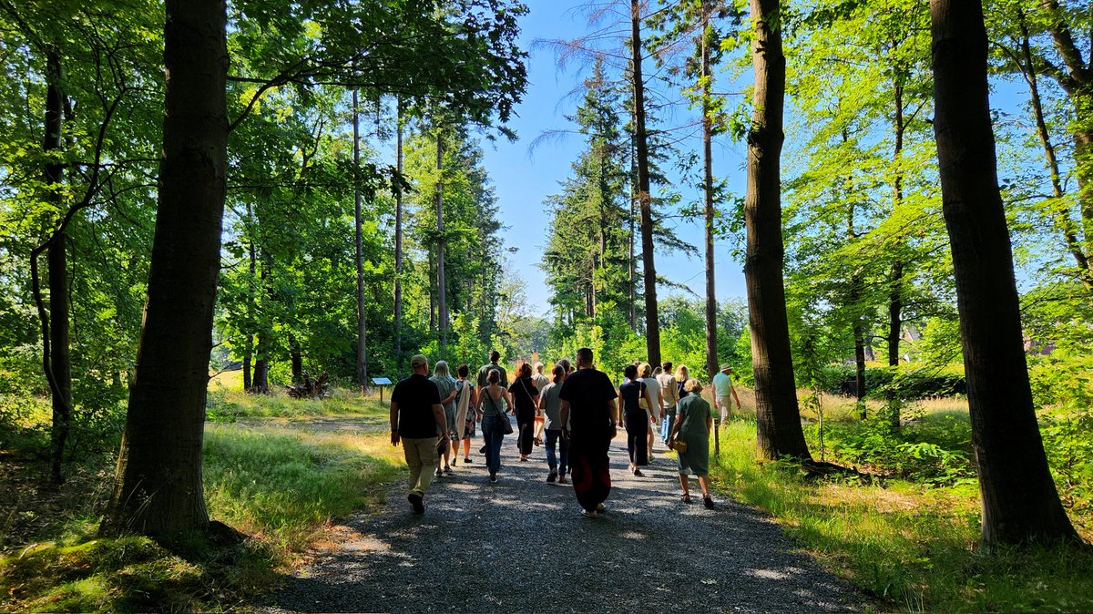Verdiepingsweekend <a href="/MensaNederland/">MensaNederland</a>.
Bij één van de #workshops maken we een wandeling in stilte door het bos. Stukje bezinning in een verder druk, inspirerend en gezellig en leerzaam weekend voor de #Mensa #vrijwilligers!