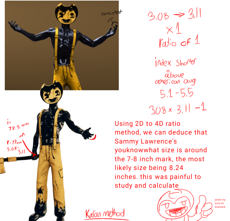 whatsappsammy's tweet photo. i calculated sammys schlong size https://t.co/kzuHRK8bKc