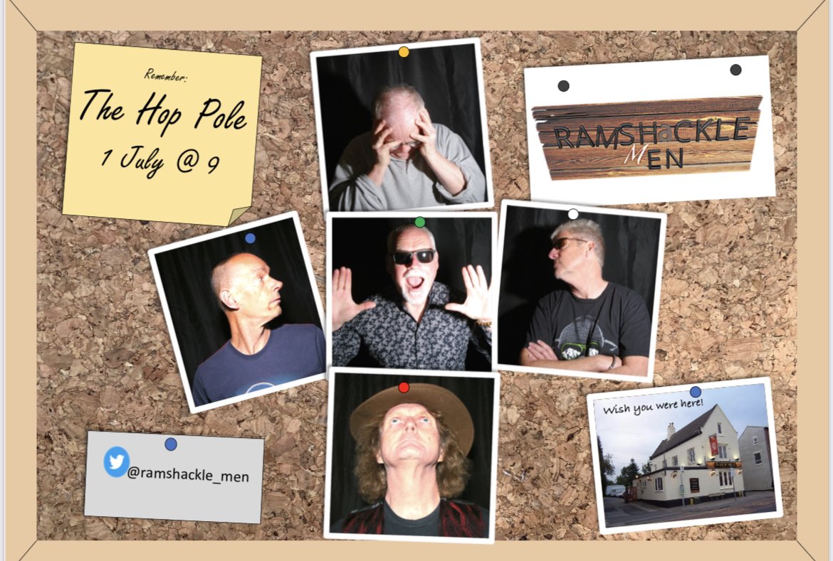 Saturday July 1st - Gigging again - good beer, good music. Come and join us <a href="/HopPoleBeeston/">Hop Pole</a>