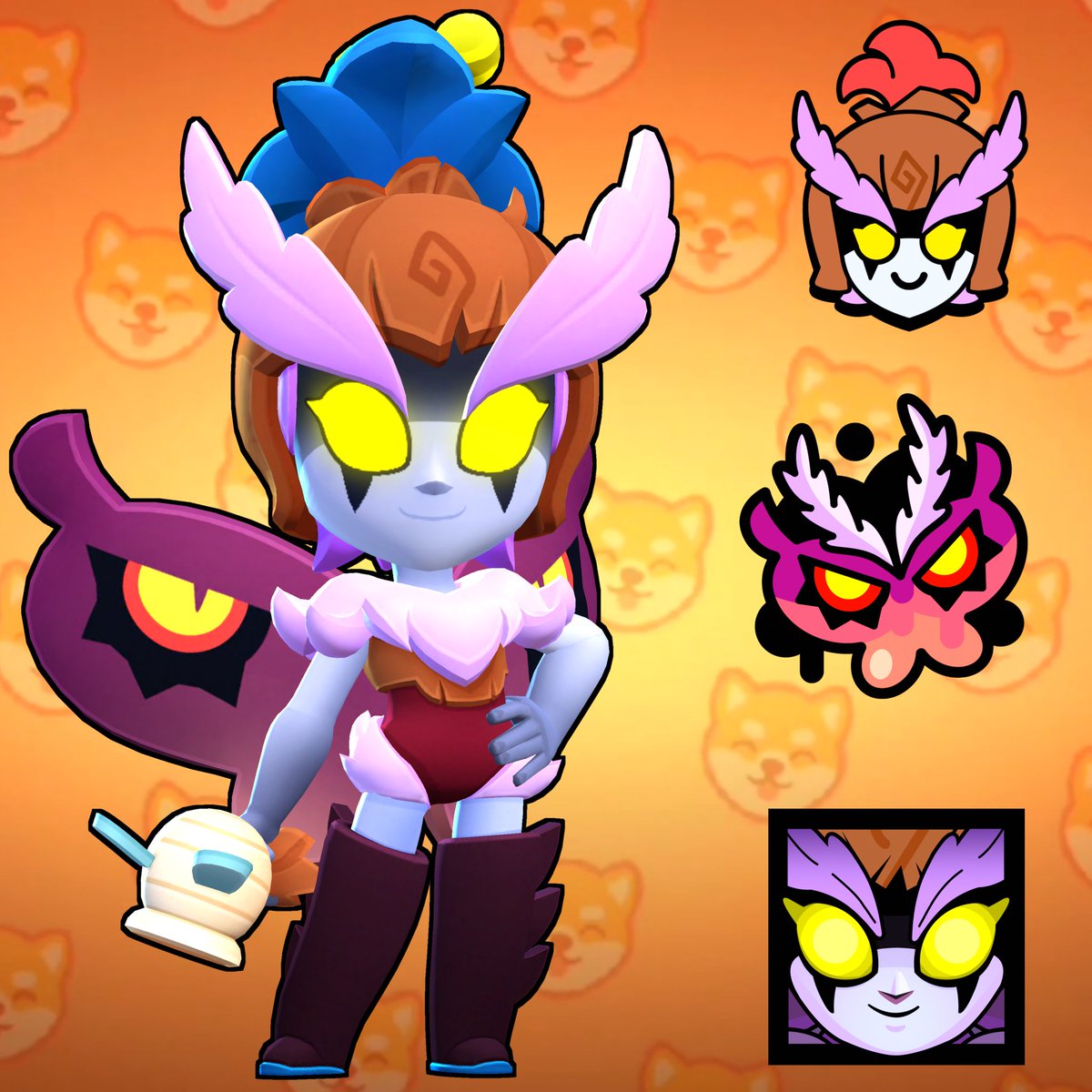 Giving Away 3 Dark Fairy Janet Skins (Pin, Spray & Profile Icon Included)

To Enter:
✅ Follow Me @SoorajGaming
❤️ Like & 🔁 Retweet
🗨️ Tag 2 Friends

⌛ Winners Will Be Picked on July 3rd

#DarkFairyJanetGiveaway #BrawlStars