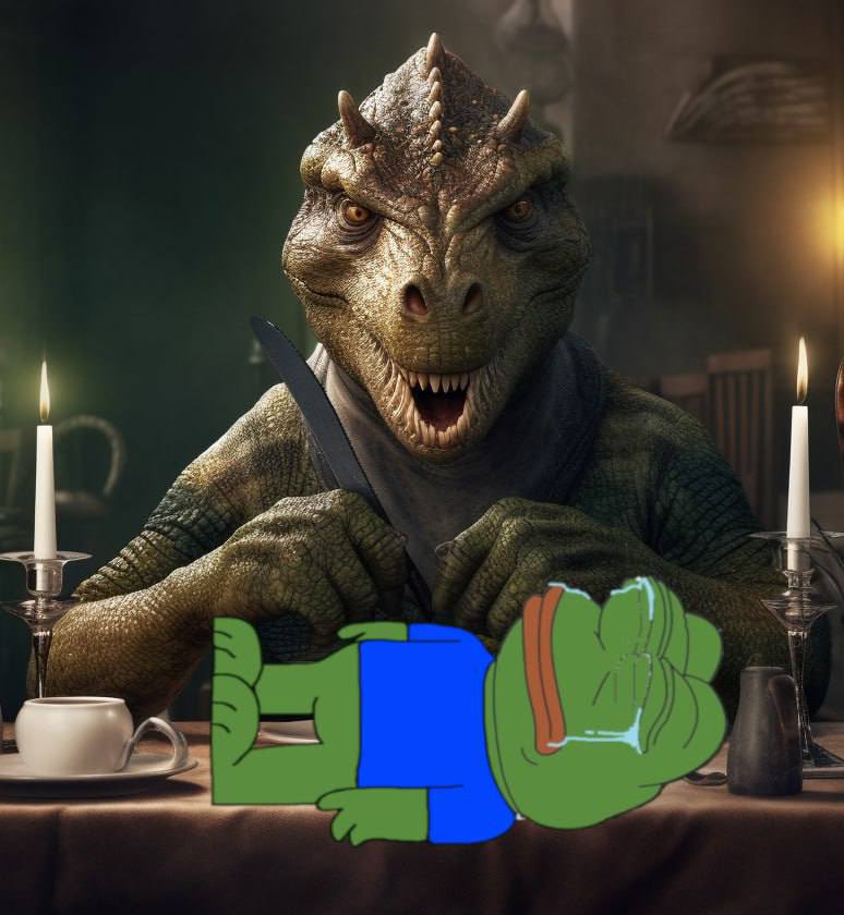 When $DINO flip $PEPE in market cap