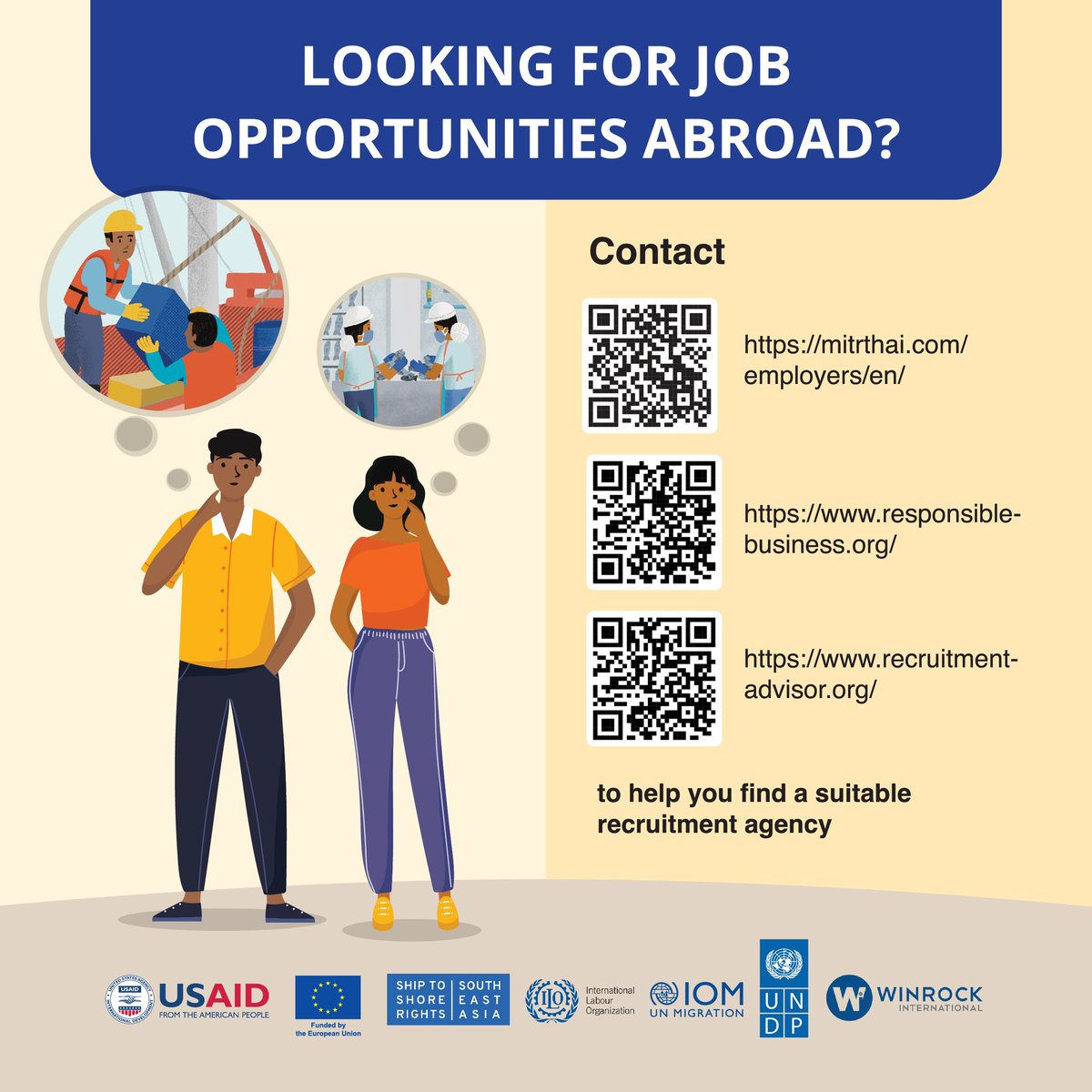 IOM Thailand on Twitter "Working abroad can be a great way to earn a