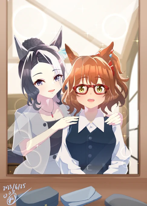 ラモーヌ監修 マーチャンのお眼鏡選び #ウマ娘 #メジロラモーヌ #アストンマーチャン