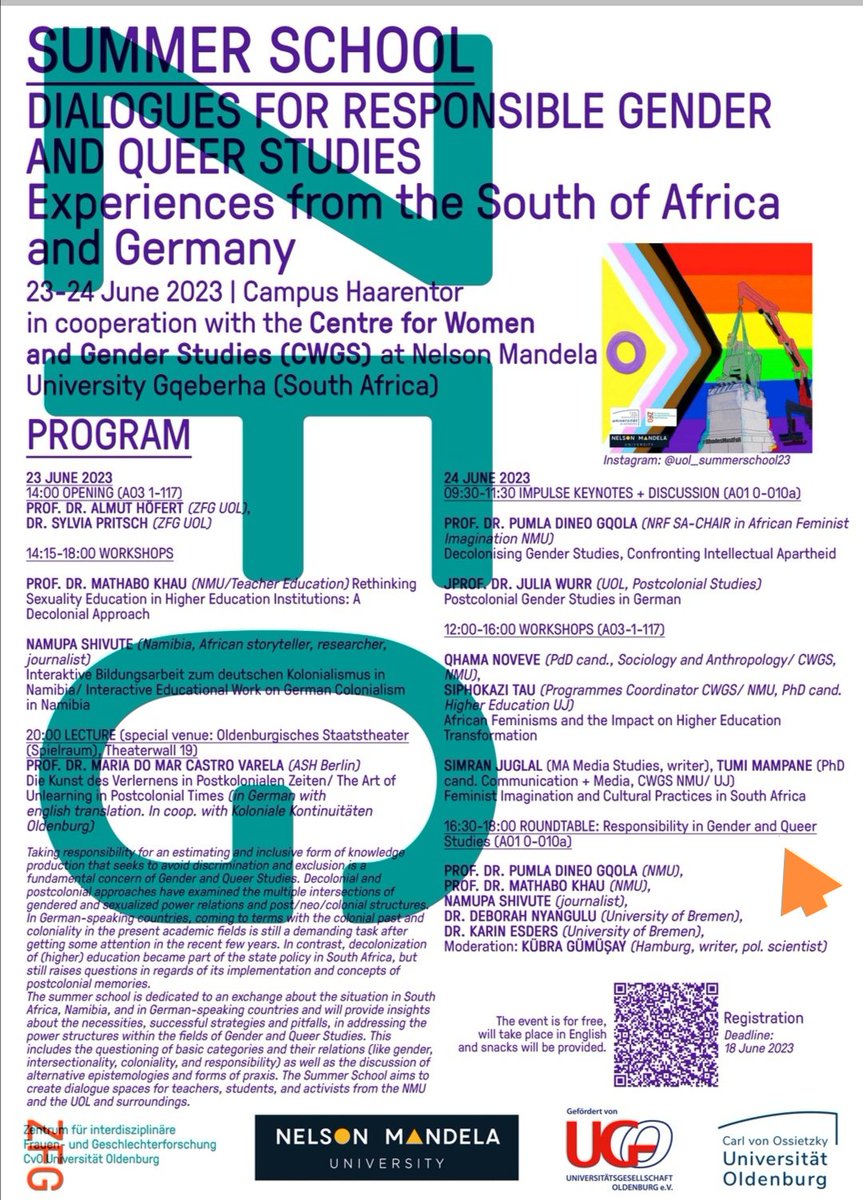 Deborah Nyangulu (@dnyangulu) on Twitter photo Grateful to have beeen part of a panel yesterday with Namupa Shivute @namupa_ <a href="/feminist_rogue/">Pumla Dineo Gqola, PhD</a> <a href="/kuebra/">Kübra Gümüşay</a> Mathabo Khau &
Karin Esders. Focusing on responsibility in gender & queer studies, our moderator <a href="/kuebra/">Kübra Gümüşay</a> led us to imagine what a post-violent hierarchies 2070 would look like Grateful to have beeen part of a panel yesterday with Namupa Shivute @namupa_ <a href="/feminist_rogue/">Pumla Dineo Gqola, PhD</a> <a href="/kuebra/">Kübra Gümüşay</a> Mathabo Khau &
Karin Esders. Focusing on responsibility in gender & queer studies, our moderator <a href="/kuebra/">Kübra Gümüşay</a> led us to imagine what a post-violent hierarchies 2070 would look like