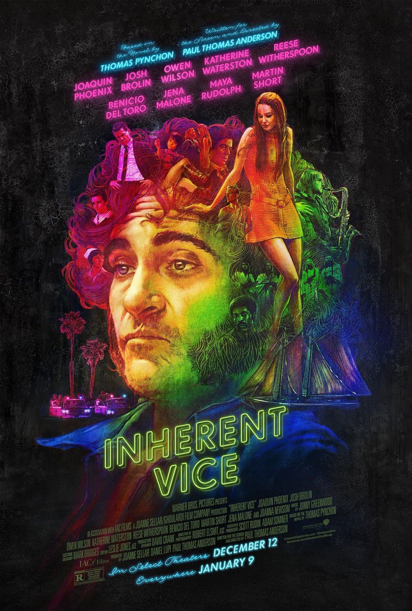 #NowWatching 📽️

Inherent Vice

Released 2014
Directed by Paul Thomas Anderson

#JoaquinPhoenix #JoshBrolin