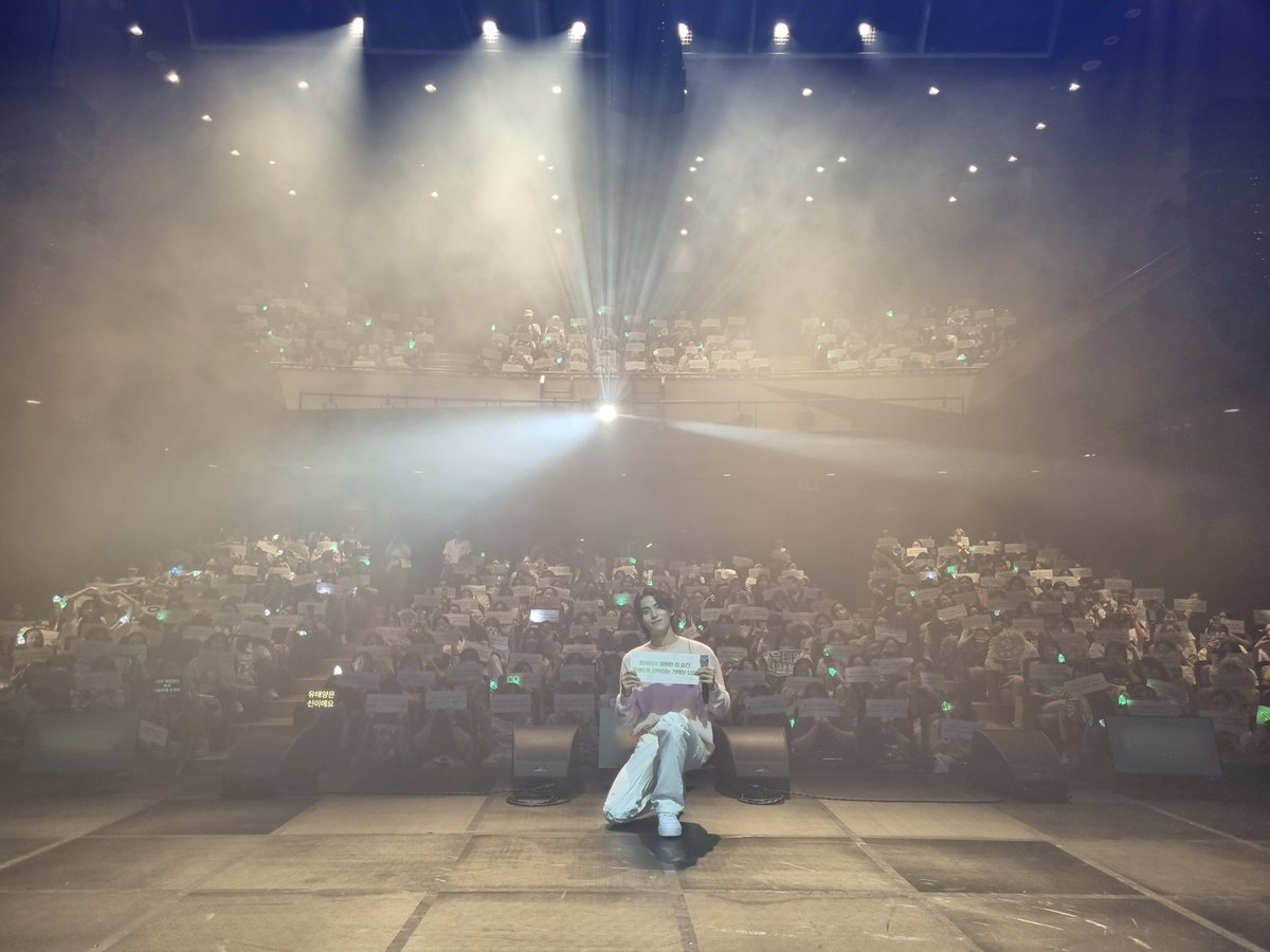 SF9_FANCLUB's tweet photo. [📸] SF9 유태양 1st FANMEETING 'LOVE – HOPE IN THE DARK'

어둠 속 판타지라는 초록빛 희망을 따라💚
태양이만의 LOVE 배달 완료💌

#SF9 #에스에프나인 #유태양 #YOOTAEYANG #LOVE #HOPE_IN_THE_DARK https://t.co/COlo3ht7e3