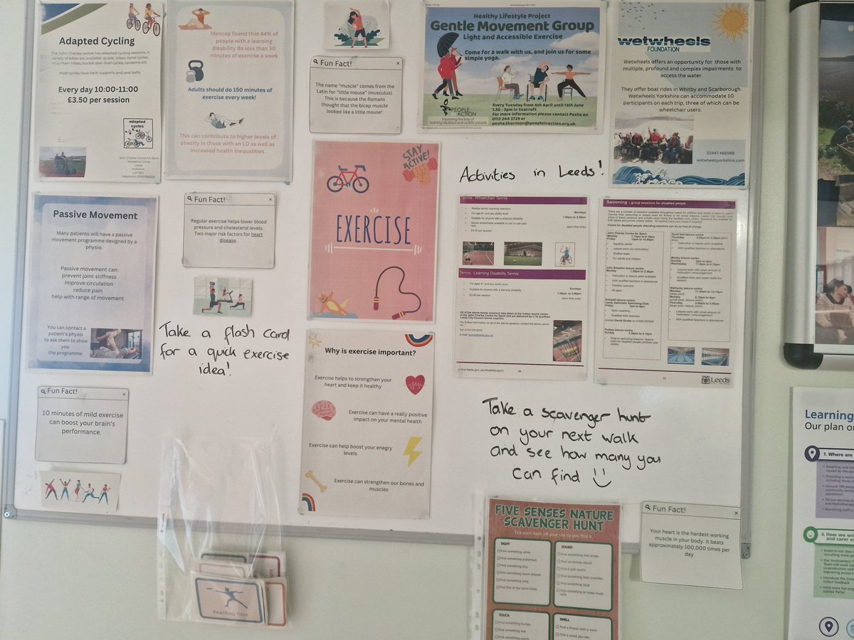 The month of June is exercise month and our team are thinking of creative ways to get moving for all the health benefits. From passive movements to HIIT sessions for the staff 💪there has been something for everyone