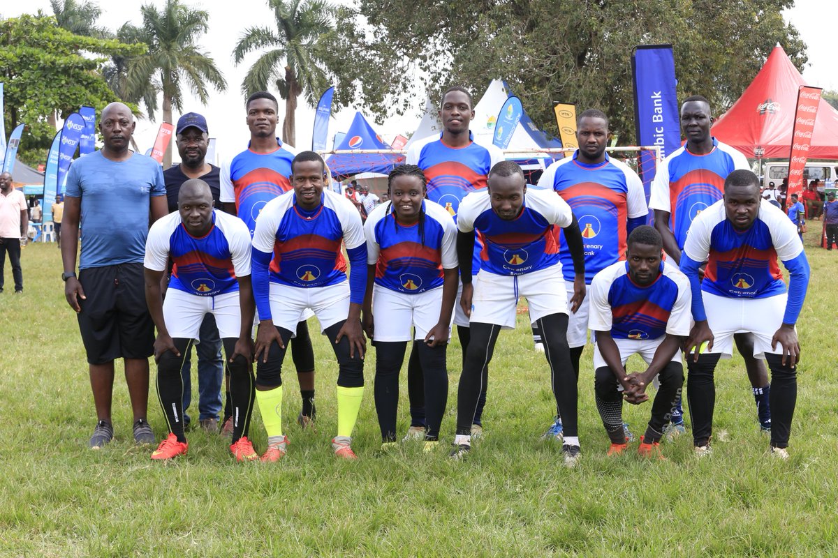 CentenaryBank's tweet photo. In soccer #TeamCente has also secured wins at Makerere Business School grounds having defeated Insurance Regulatory Authority, KCB and Hariss International. #CorporateLeagueUg2023
Scores:
CenteTeam (1) Vs Hariss Intl (0)
CenteTeam (4) Vs KCB (0)
CenteTeam (2) Vs IRA (0)