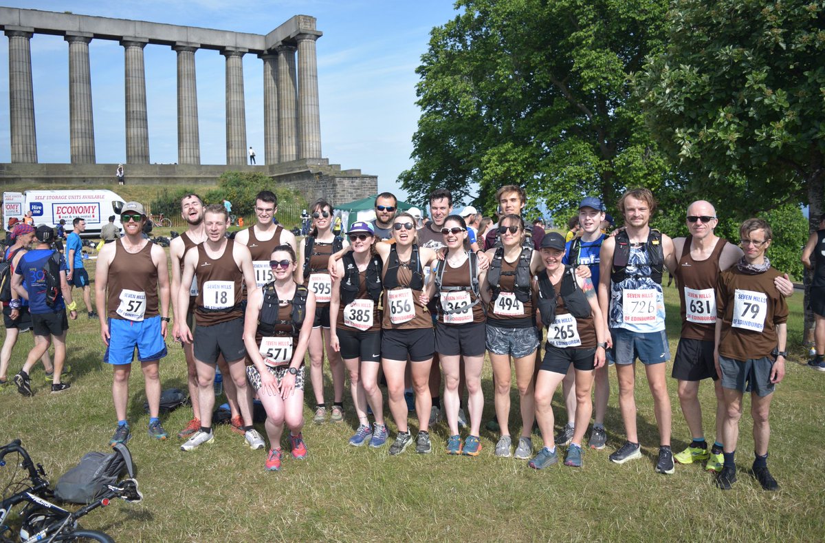 Edinburgh Seven Hills race @Bog_Trotters