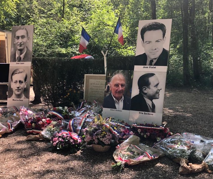 CarinePELEGRIN's tweet photo. Très belle cérémonie ce matin à la mémoire des résistants du maquis de #Ronquerolles dans le Val-d’Oise. Honorée d'avoir pu déposer une gerbe pour saluer leur courage et leur engagement pour la France. N'oublions jamais leur sacrifice ! https://t.co/7mF9lr2xEb