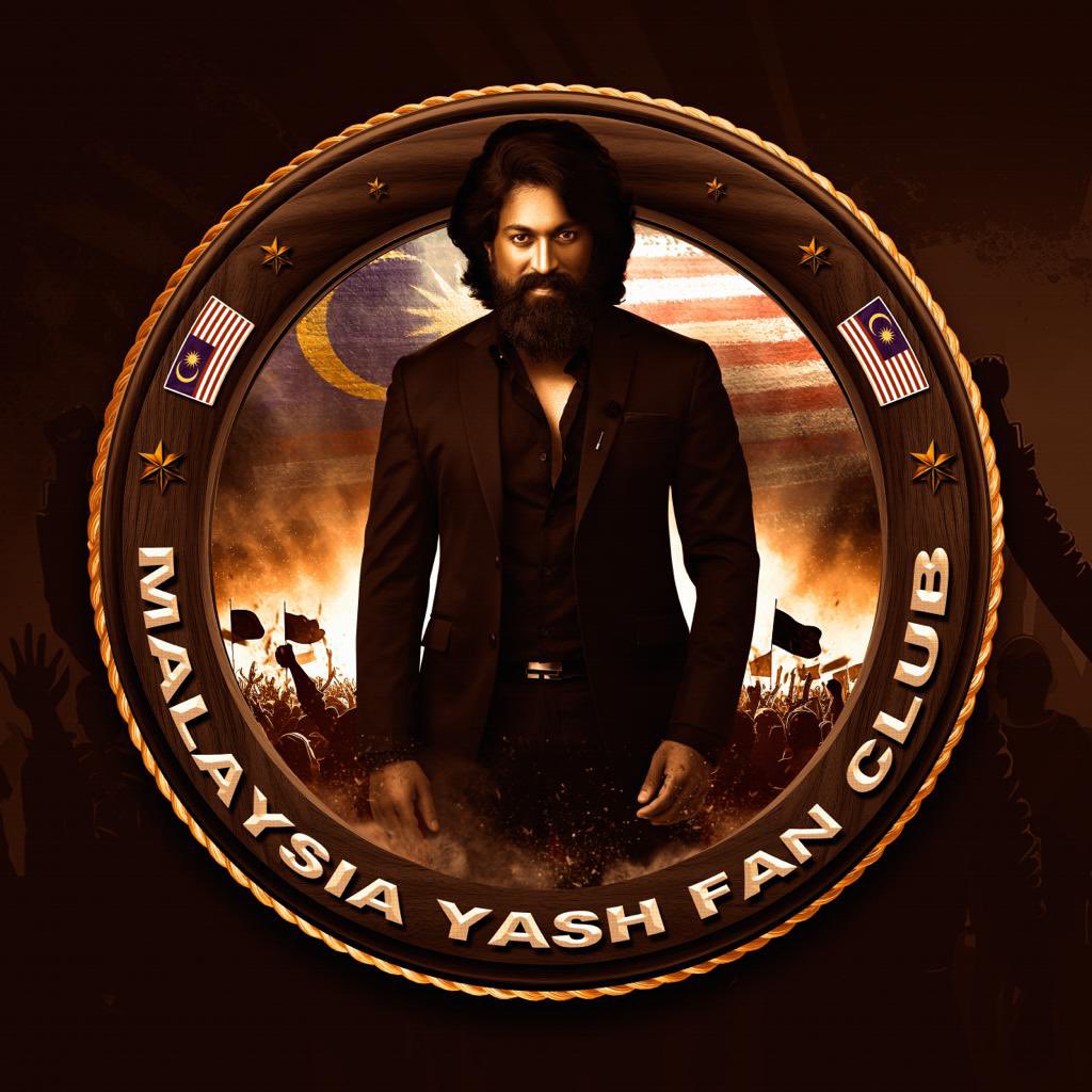 Happy To Launch @TheNameIsYash Malaysia Fan Club @MalaysiaYashFC🔥

#yash19 #thenameisyash #malaysiafanclublaunching #firstlook #logo #toofan #kgf2 #mayicomein #kgfchapter2 #rockingstaryash #yash #kgf3 #malaysiayashfanclub #TrendingNow #tamil #rockybhai #yashinmalaysia