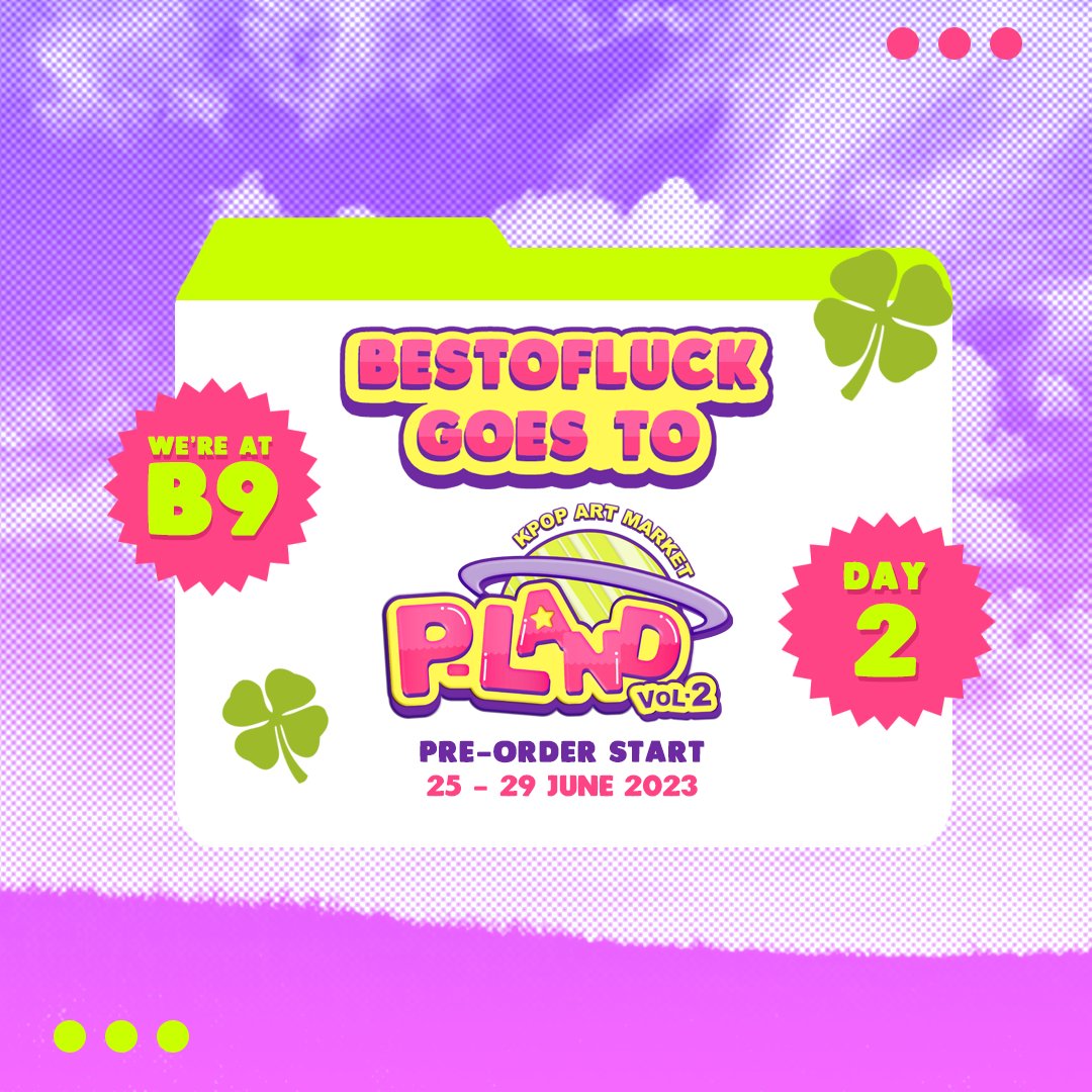 sulkyfacekid's tweet image. [RTs are appreciated🍀]

BESTOFLUCK🍀 going to #PLANDVol2 ‼️

📍 SMESCO Indonesia
📅 9 JULY 2023
🛒 B9  [Together with girasolstudio and 480studio 💝]

DM for pre-order 🎀 
PO PERIODE : 25 - 29 JUNE 2023

Jangan lupa mampir yaa 🎉

#PLANDVol2_Fanshop 
#PLANDVol2_FanshopCatalog