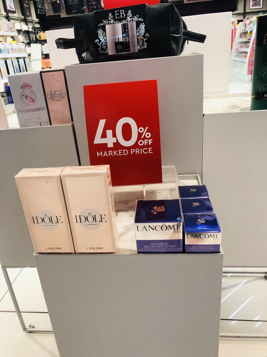 Hey @GirlTalkZA family. Edgars has 40% off on these marked perfumes.🔌🔌🔌
