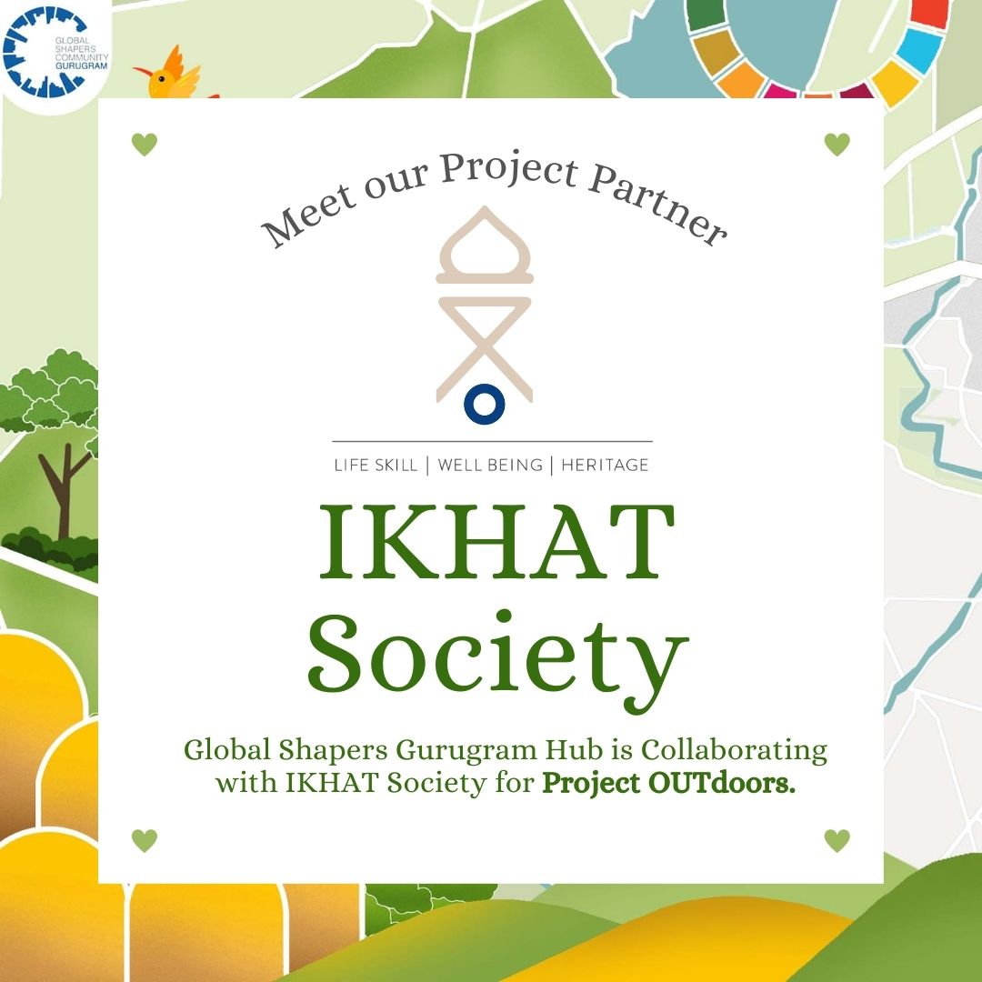 shapersgurugram's tweet photo. 📢 We are super excited to announce the collaboration between Global Shapers Gurugram Hub and @ikhatsociety for Project OUTdoors. As knowledge &amp; implementation partner, Ikhat will support GSG in curating Heritage Workshops for children who come from underserved backgrounds. https://t.co/cHSwqxoQbg