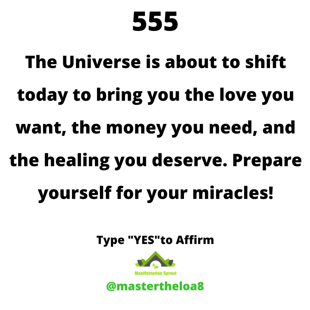 mastertheloa8's tweet photo. ✨️555✨️

Claim it with gratitude🙏 https://t.co/NrKXuAgCAu