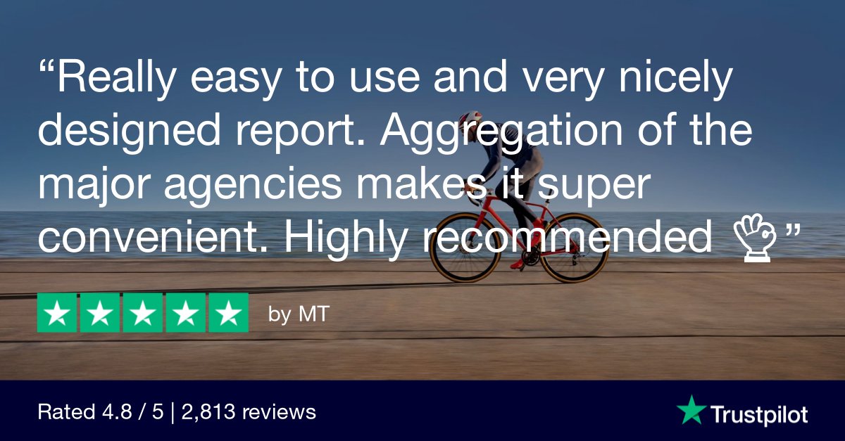 🕺 Review of the Day 🕺 'Really easy to use and very nicely designed report'. Thanks for such great feedback, MT! #trustpilot #report #easy