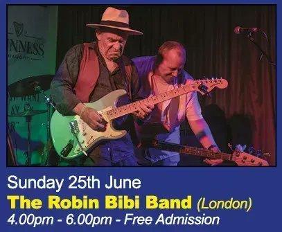 📣 Have you caught the mesmerizing performance of the Robin BiBi Band yet at the Belfast City Blues Festival? 🎶 If not, don't miss out on this incredible band all the way from London! They'll be lighting up the stage today at Granny Annies starting from 4pm.See you there!