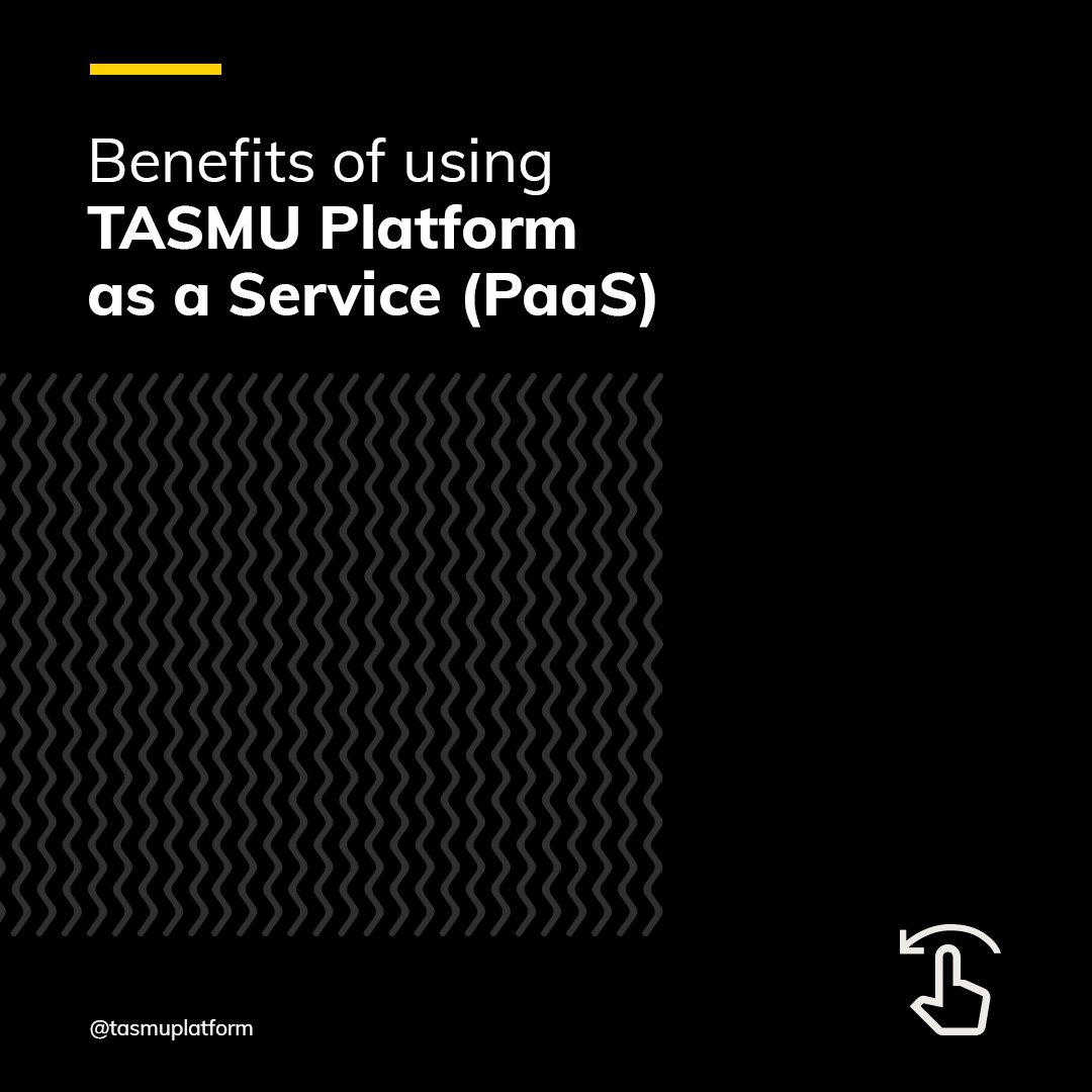 TasmuPlatform's tweet photo. While #TASMUPlatform is a comprehensive solution that offers #Infrastructure as a Service (#IaaS) and #Software as a Service (#SaaS), it also functions as a powerful #Platform as a Service (#PaaS) on its own. Here are the top 3 ways it can support your organisation. https://t.co/hs8TpHAVq9