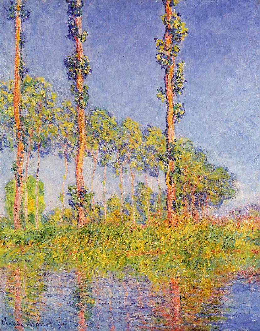allontanarsio's tweet photo. Claude Monet's trees https://t.co/QMle2HvRMO