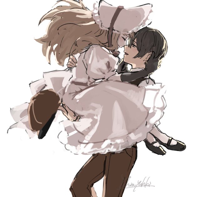 【創作】rakugaki ガールアンドガール  a girl and a girl