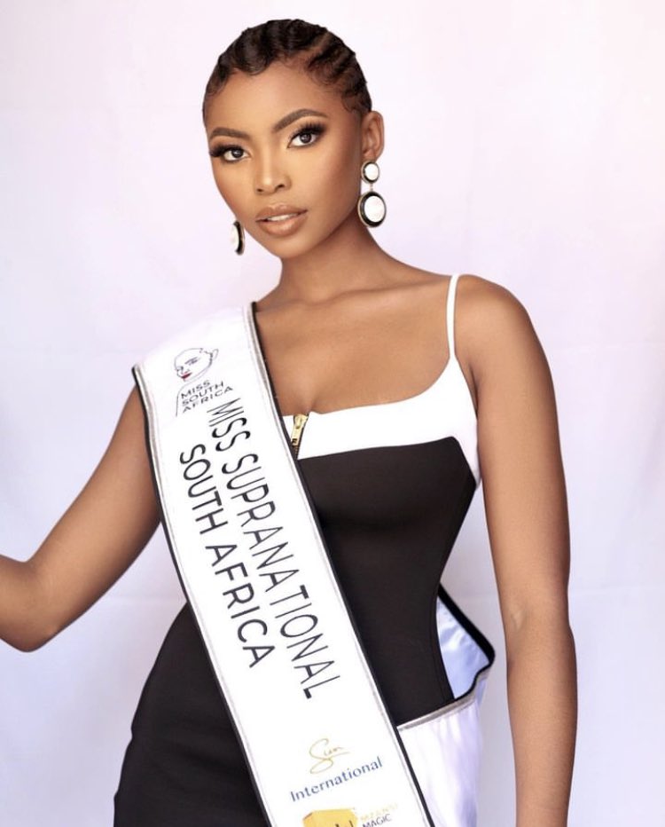 Ayanda Thabethe is ready fight for South Africa’s back to back at the inaugural #MissSupranational2023 pageant. Where Lalela Mswane will crown her successor on 15 July.🤍#MissSA #MissSupranational🇿🇦 #MissSA2023 #MissSouthAfrica

Dr Musa | Musa | Sithelo | UNISA | Mihlali | Bonang