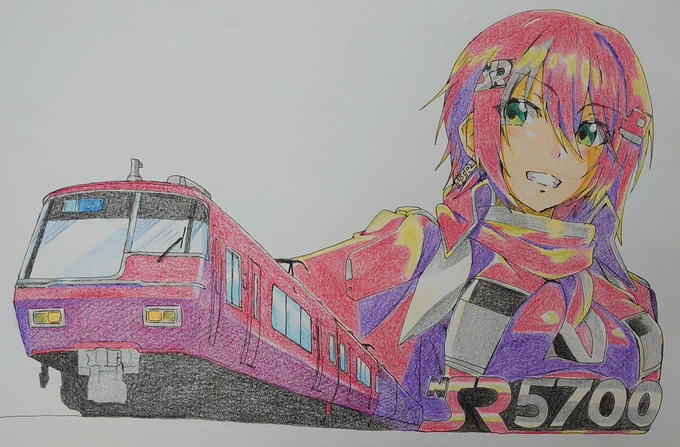 #名鉄創業記念日 名鉄といえばスカーレット! 日本一ややこしい中京の赤いヤツ! 車両デザインがシック!