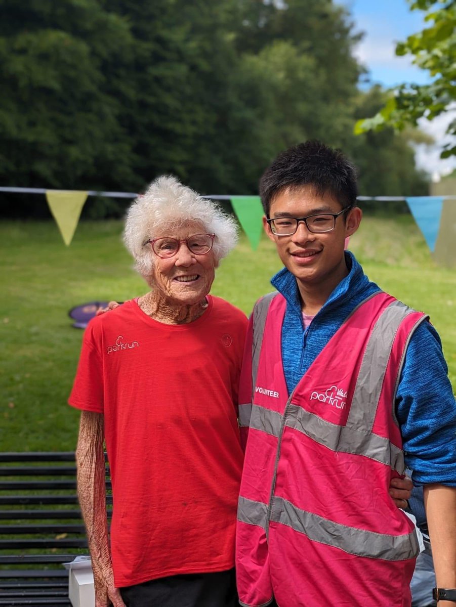 ormeauparkrun's tweet photo. Happy 95th birthday this week to Grace, the same of ormeau parkrun. What a legend!! https://t.co/ptVeO7JXrY