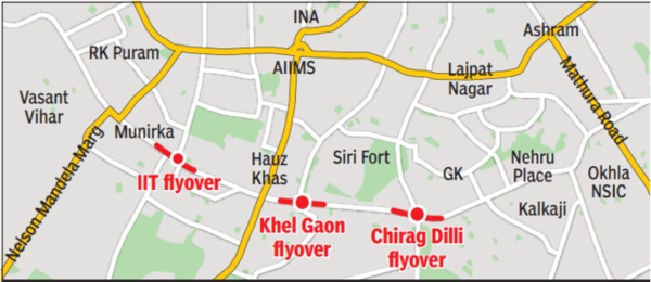 Elevated link likely from Tughlaqabad to Outer Ring Road | Latest News Delhi  - Hindustan Times