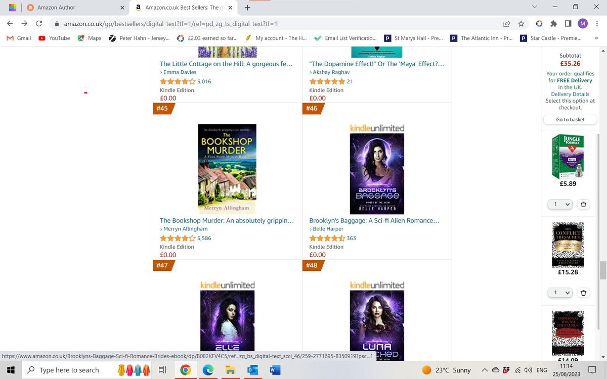 The Bookshop Murder is still in the top 50 FREE on Amazon UK! Well done, Flora! #cosycrime #bookouture